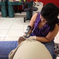 Photo taken at ANGELS NAILS by Sheneria P. on 3/1/2012
