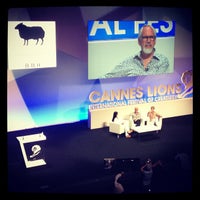 Photo taken at Cannes Lions 2012 by Vlad S. on 6/23/2012