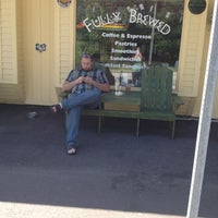 Photo taken at Half Baked &amp;amp; Fully Brewed by Cathy C. on 6/18/2012