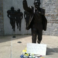 Photo taken at Joe Paterno Statue by Kurt S. on 7/15/2012