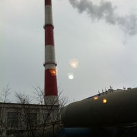 Photo taken at ТЭЦ-1 by Татьяна С. on 3/16/2012