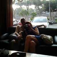 Photo taken at Rome Airport Palace Hotel by Rina M. on 8/25/2012