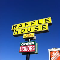 Photo taken at Waffle House by Simon D. on 2/17/2012