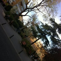 Photo taken at Plaza de Prosperidad by Estefania V. on 3/25/2012