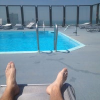 Photo taken at Hawthorne House Rooftop Pool by Kevin K. on 6/18/2012
