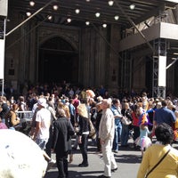 Photo taken at NYC Easter Parade 2012 by Sean A. on 4/8/2012