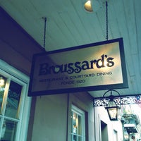 Photo taken at Broussard&amp;#39;s Restaurant &amp;amp; Courtyard by David F. on 3/16/2012