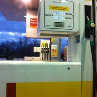 Photo taken at Shell by Maria M. on 3/21/2012