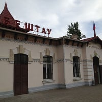 Photo taken at станция Бештау by Kristina F. on 5/13/2012