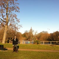 Photo taken at Wandsworth Common Lake by Simon G. on 2/19/2012