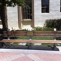 Photo taken at Forrest Gump Bench by Lucas M. on 7/20/2012