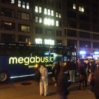 Photo taken at Mega Bus - 7th Ave &amp;amp; 27th St by sunnychang on 4/6/2012