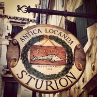 Photo taken at Hotel Antica Locanda Sturion Residenza d&amp;#39;Epoca by Galina S. on 7/20/2012
