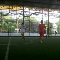 Photo taken at Goall Futsal by devina a. on 9/2/2012
