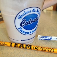 Photo taken at Culver&amp;#39;s by Brian W. on 4/23/2012