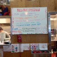 Photo taken at Red Hut Cafe &amp;amp; Soda Fountain by LakeTahoes A. on 2/12/2012