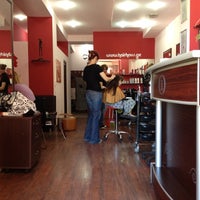 Photo taken at Hairhaus by Dodie on 6/2/2012