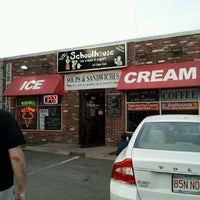 Photo taken at Schoolhouse Ice Cream &amp;amp; Yogurt by Jenna L. on 5/13/2012