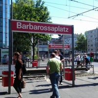 Photo taken at Barbarossaplatz by Marcelo E. on 5/26/2012