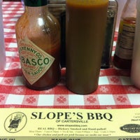 Photo taken at Slope&amp;#39;s BBQ by Ben H. on 6/29/2012