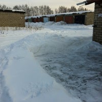 Photo taken at ГСК &amp;quot;Шинник&amp;quot; by Ola S. on 2/4/2012