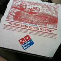 Photo taken at Domino&amp;#39;s Pizza by Jessica C. on 5/12/2012