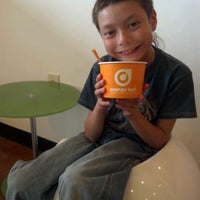 Photo taken at Orange Leaf Self Serve Yogurt by Thomas A. on 5/8/2012