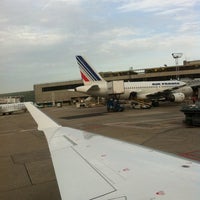 Photo taken at Runway ORY by DIALLO B. on 6/27/2012
