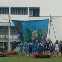 Photo taken at CHIJ St. Nicholas Girls&amp;#39; School (Secondary) by Jun Xian L. on 4/13/2012