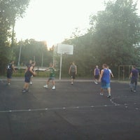 Photo taken at Баскетбольная площадка by Vit P. on 7/26/2012