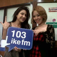 Photo taken at 103likeFM Station by Marcha C. on 4/26/2012