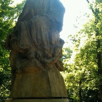 Photo taken at Jaroslav Vrchlický Statue by Pavel P. on 5/19/2012