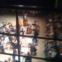 Photo taken at Teatro Tom Jobim by Tatiane C. on 4/5/2012