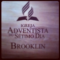 Photo taken at Igreja Adventista do Sétimo Dia - Brooklin by Jatir M. on 5/12/2012