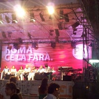 Photo taken at Festa de l&amp;#39;Unità di Roma 2012 by Simone F. on 7/17/2012