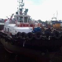 Photo taken at SML Shipyard Pte Ltd by Yoedhie on 7/27/2012