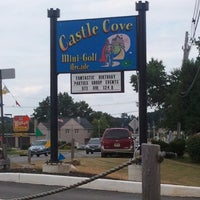 Photo taken at Castle Cove Mini Golf &amp; Arcade by Dossy S. on 7/14/2012
