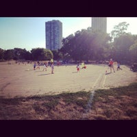 Photo taken at North Avenue Softball Fields by Linnea C. on 7/11/2012