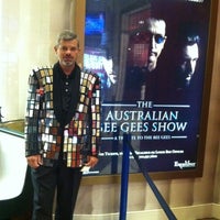 Photo taken at Australian Bee Gees Show by Glenda C. on 6/10/2012