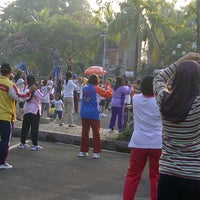 Photo taken at Tugu Taman mini by Dytha D. on 6/3/2012