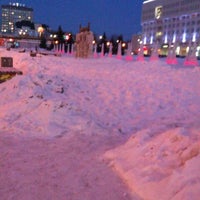 Photo taken at Армия снеговиков by Julia P. on 2/6/2012