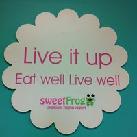 Photo taken at sweetFrog by Angie F. on 7/31/2012