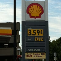 Photo taken at Shell by Josh F. on 7/28/2012