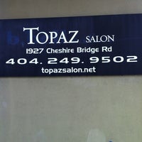 Photo taken at Topaz Salon by Michelle C. on 2/22/2012