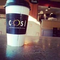 Photo taken at Cosi by Shaun D. on 4/9/2012