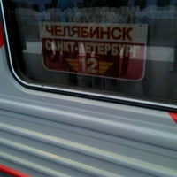 Photo taken at Поезд № 146У Челябинск — Санкт-Петербург by Олег М. on 5/8/2012