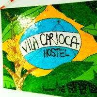 Photo taken at Hostel Vila Carioca by Fernando D. on 7/14/2012