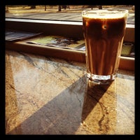 Photo taken at Smiling Goat Organic Espresso Bar - South Park by Adam C. on 3/20/2012