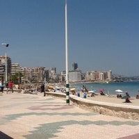 Photo taken at Paseo Marítimo de Calpe by HotelPeñalba/Olaya A. on 6/20/2012