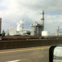 Photo taken at Bayway Refinery Waterfront by Scott M. on 3/4/2012